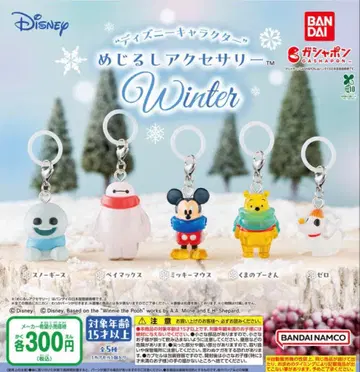 디즈니 메지루시 액세서리 Winter 컴플리트 세트