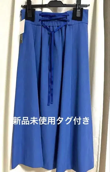 알테마르베르 블루 플레어 롱 스커트 봄/가을/겨울