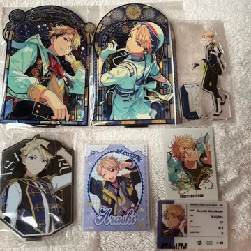 앙스타 아크릴 스탠드 카드 파샤츠 나루카미 아라시 세트