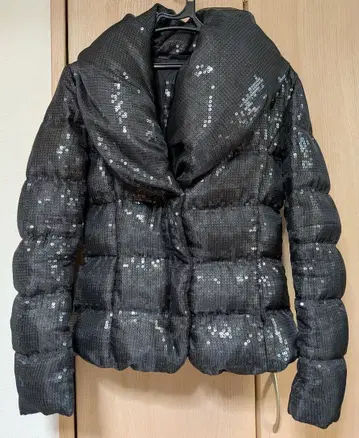 새상품 add 스팽글 구스 다운 자켓