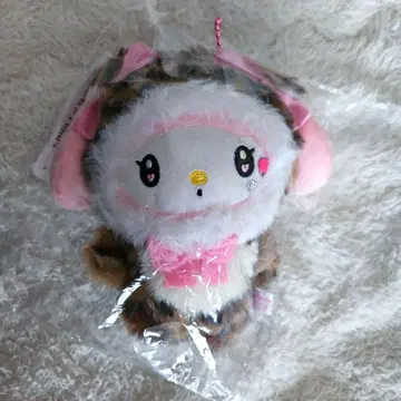 산리오 마스코트 파우치 레오파드 무늬 마이멜로디