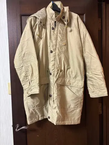 POLO COUNTRY 후드 부착 트렌치코트