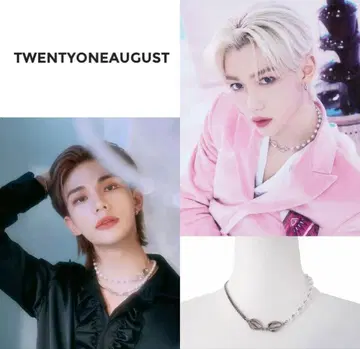 TWENTYONEAUGUST 펄 쉘 초커 K~POP 좋아하시는 분께