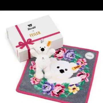 미사용 미개봉 새상품 슈타이프 테디베어 앤 페이 세트