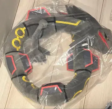 택 포함 제일복권 포켓몬 A상 블랙 레쿠자 포옹 봉제 인형