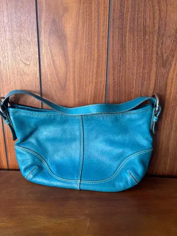 탑카피 숄더백 터키 블루