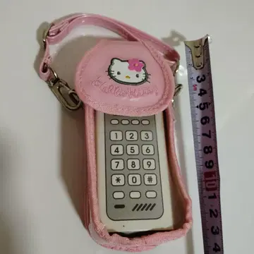 헬로키티 휴대폰 케이스 핑크 카오하나