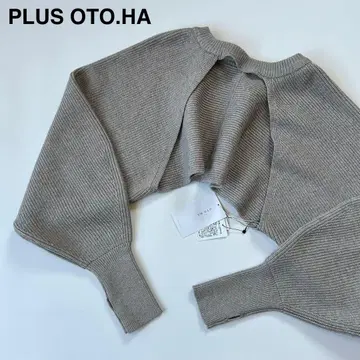 택 포함 새상품 PLUS OTO.HA 플러스오토하 니트 풀오버 M