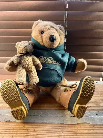 L.L. Bean 봉제 인형과 부츠 세트 레어