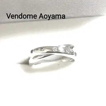 [ 새상품급 ] 반돔 아오야마 크로스 실버 반지 8.5호