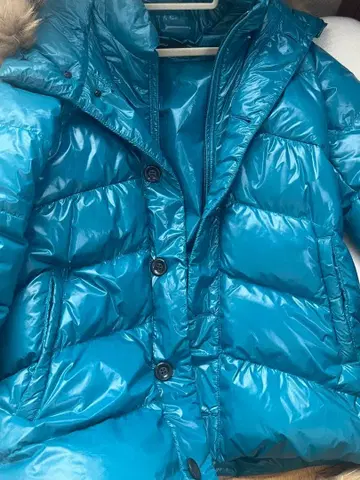 젬블 다운 코트 블루