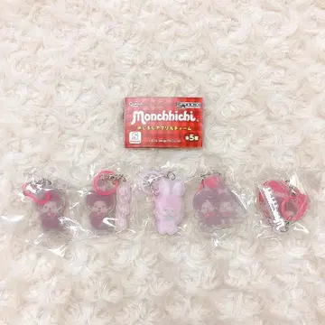 몽치치 메지루시 아크릴 참 전 5종 풀 컴프