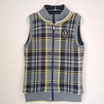 새상품급 먼싱웨어 충전솜 베스트 리버서블 니트 L