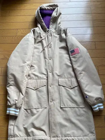 아우터 자켓 코트 챔피온 베이지