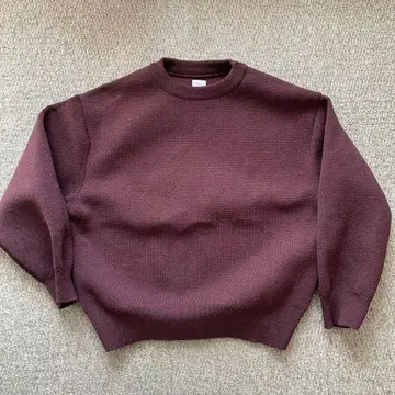 name. SS21 polyester oversized knit 1