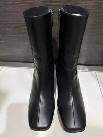 유나이티드 애로우즈 스퀘어토 블랙 숏부츠 23cm 36 사이즈