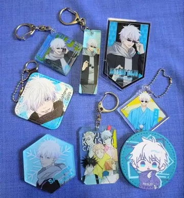 [주술회전] 고죠 사토루 아크릴 키링 KITTE 카페 마그넷 10월