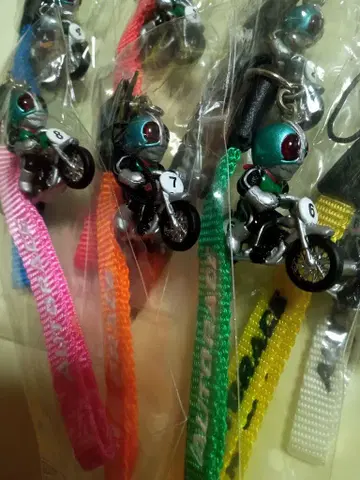 오토 레이스 가면라이더 스트랩 1호차 ~ 8호차 풀 컴프