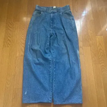 00s 와이드 데님 배기 데님 힙합 오버 사이즈 구제 의류