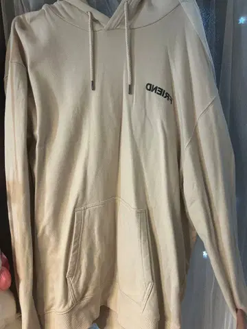 NEW ERA FRIEND 후드티 XX LARGE 베이지 시게모리 사토미