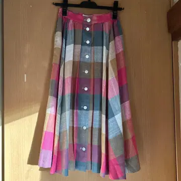 Cest La Clair 플레어 스커트 린넨 9호