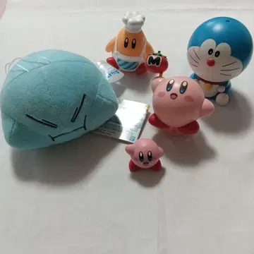 리무루 매니아 봉제 인형 도라에몽, 커비 피규어 등