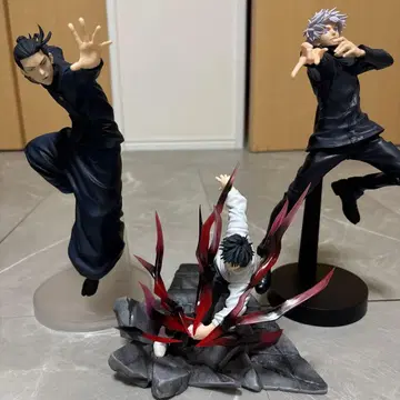 주술회전 옷코츠 유타 고죠 사토루 게토 스구루 피규어 세트