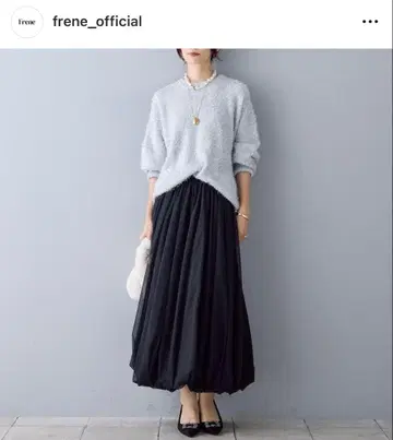 frene 프레네 새상품 글리터 라메 니트