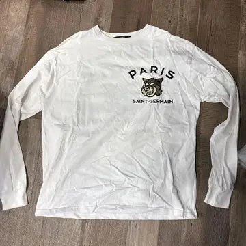 PARIS SAINT-GERMAIN 긴팔 셔츠 화이트