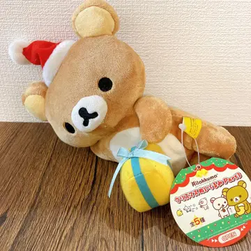 리락쿠마 크리스마스 봉제 인형 PART 3 리락쿠마 산타 택 포함