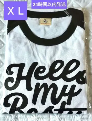 XL BE:FIRST HelloMy 'BESTY' 롱 슬리브 T셔츠