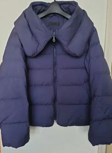 유니클로 다운 네이비 숄카라 XXL 3L