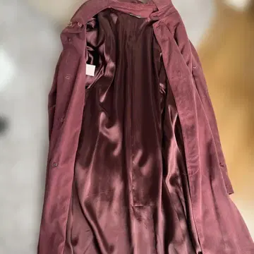 [레어] C.F.Hathaway 이탈리아제 버건디 스텐카라 코트