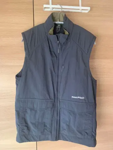 mont-bell 경량 그레이 베스트 트레킹 베스트