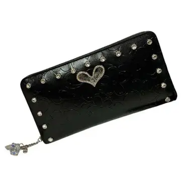 새상품! ThinkBee! 데이지 락 지퍼 라운드 장지갑