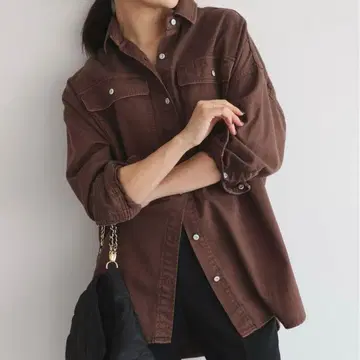 SLOBE IENA Healthy DENIM 헬시 데님 빅 셔츠