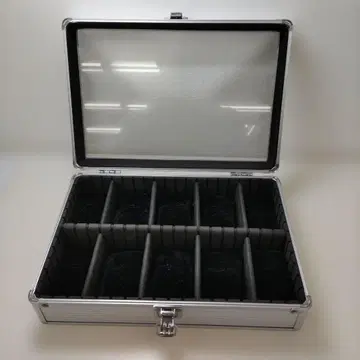 [ 20 ] 알루미늄제 손목시계 케이스 10개용