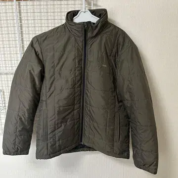 FIRST DOWN 퀼팅 자켓 올리브