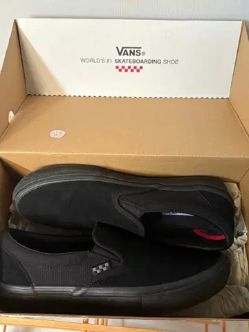 VANS 블랙 스니커즈