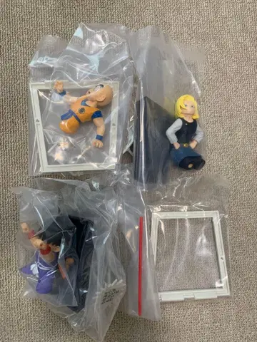 제일복권 드래곤볼 E상 크리링 18호 손오공 만화 스트럭처