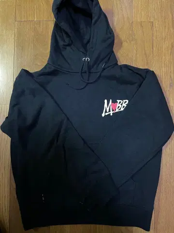 MOBB 블랙 후드티