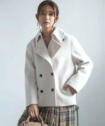 숏 비버 피 코트 쿠미쿄쿠