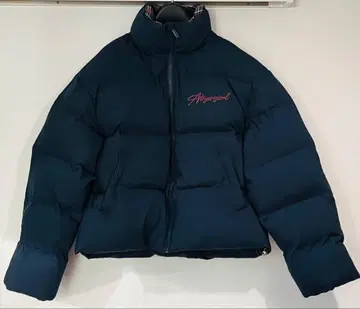 새상품 다운 자켓 네이비 블루 방한 방풍 ATRY 여성용 S