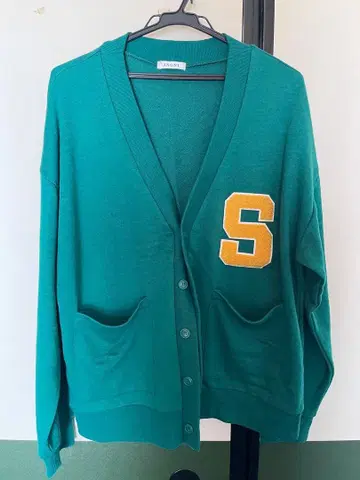 터콰이즈 가디건 S 자수