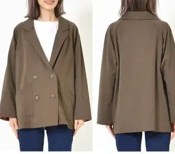 브라운 자켓 여성용 LL