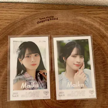 이코럽 사사키 마이카 미니 사진 2장 세트