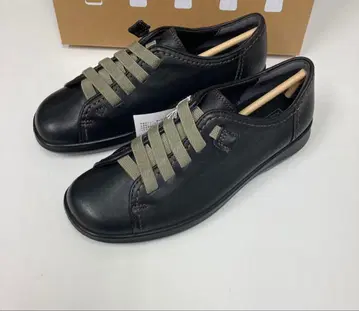 아킬레스 솔보 (23cm) 천연 가죽 발수 가죽 스니커즈 걷기 편한