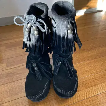 미네통카 프린지 부츠 여성용