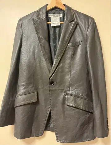 KATHARINE HAMNETT LONDON 양가죽 자켓 브라운 M