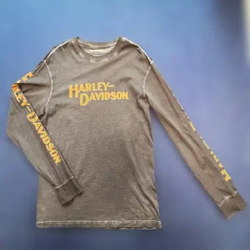 할리데이비슨 롱T 빈티지 가공 사이즈 M